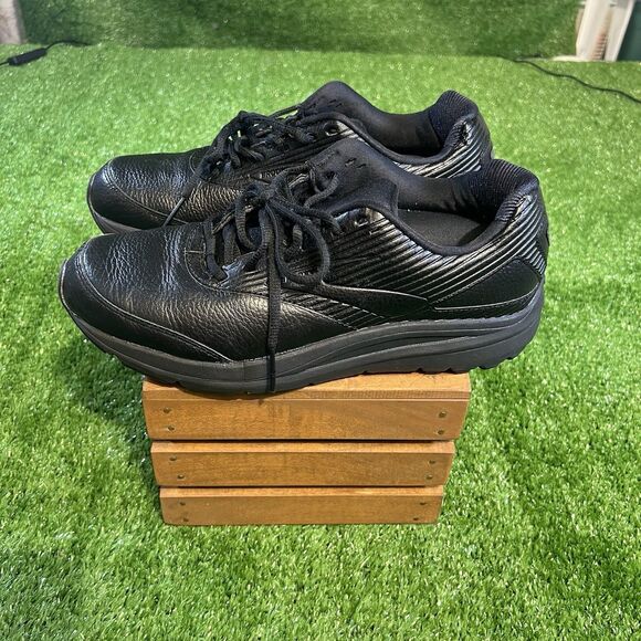 Brooks Addiction Walker 2 Women's Size 11 Narrow Black Athletic Shoes Sneakers - Picture 1 of 7
